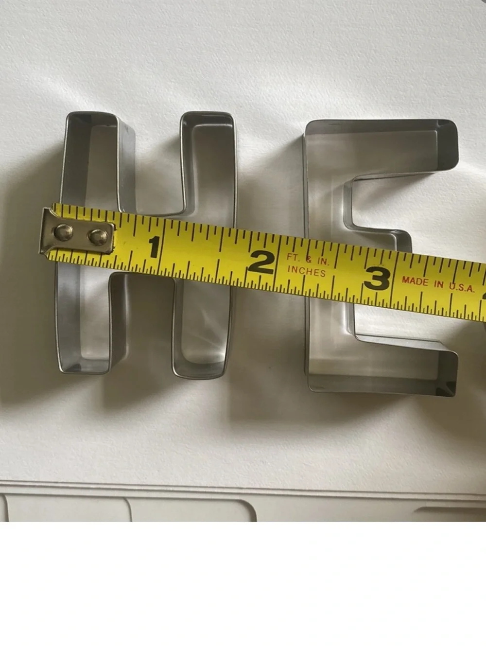 Cost Plus World Market Silver Alphabet & Number Cookie Cutter Set